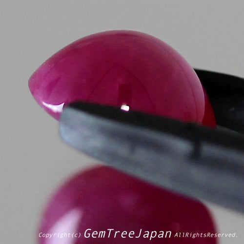 こちらは【1.466ct】✨“ビルマ産カボションルビー”特集🔮全てツヤツヤに仕上がった価値あるデンちゃん作品👍