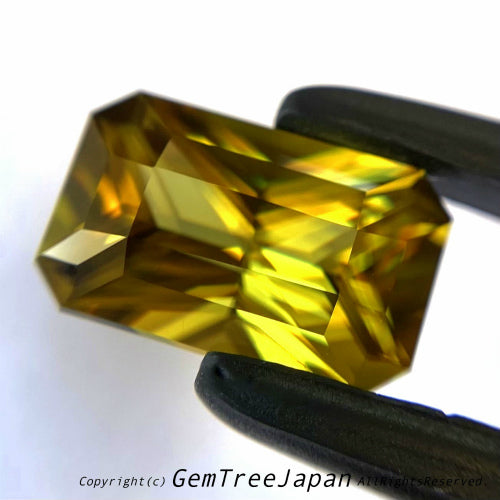 【“みどりの日”特別オークションその2】“こんなスフェーン見たことない”マダガスカルスフェーン1.51ct💎ゲオ先生作品