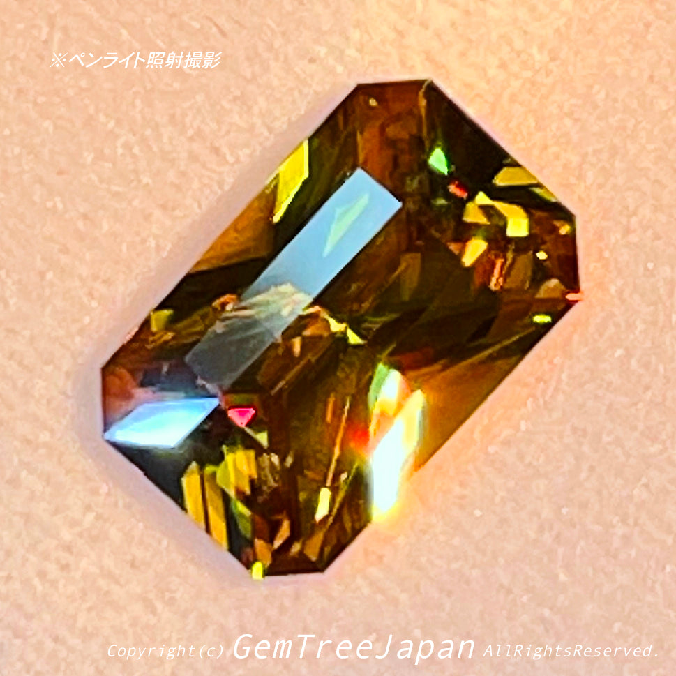 【“みどりの日”特別オークションその2】“こんなスフェーン見たことない”マダガスカルスフェーン1.51ct💎ゲオ先生作品