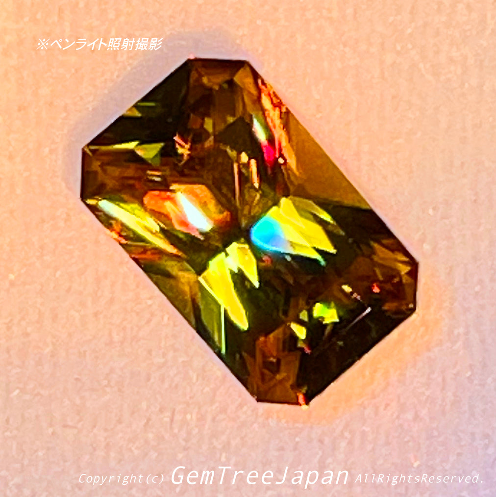 【“みどりの日”特別オークションその2】“こんなスフェーン見たことない”マダガスカルスフェーン1.51ct💎ゲオ先生作品