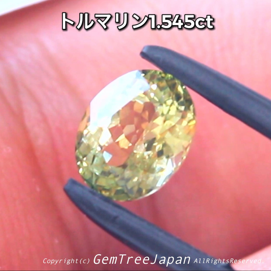 美色イエローがたまらないトルマリン1.545ctct✨10月の誕生石“トルマリン”特集💎🚥信号機のような3個👍全てピアっちゃん作品✨秋の“新作大放出祭り🍁”+時短Auctionでご紹介❗️こちらは本日「21時40分終了」となります⏰