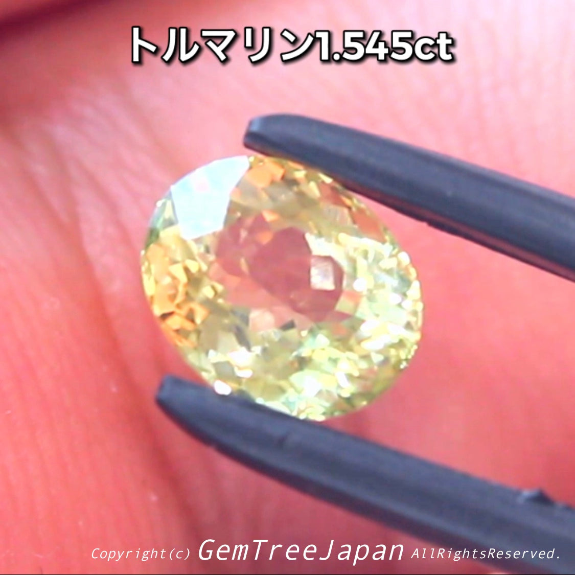 美色イエローがたまらないトルマリン1.545ctct✨10月の誕生石“トルマリン”特集💎🚥信号機のような3個👍全てピアっちゃん作品✨秋の“新作大放出祭り🍁”+時短Auctionでご紹介❗️こちらは本日「21時40分終了」となります⏰