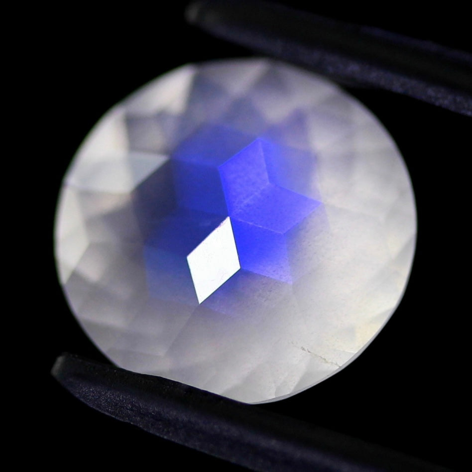 ゲオ先生の独自カット作品「キューブスターカット」ムーンストーン1.72ct ✨ 3/18 プレミア配信💎🌳⚡️