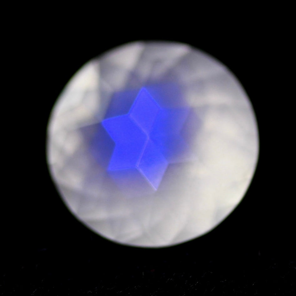 ゲオ先生の独自カット作品「キューブスターカット」ムーンストーン1.72ct ✨ 3/18 プレミア配信💎🌳⚡️