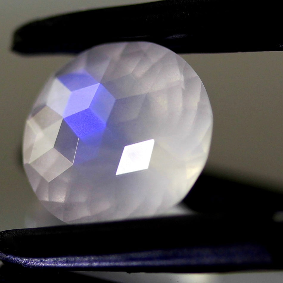 ゲオ先生の独自カット作品「キューブスターカット」ムーンストーン1.72ct ✨ 3/18 プレミア配信💎🌳⚡️