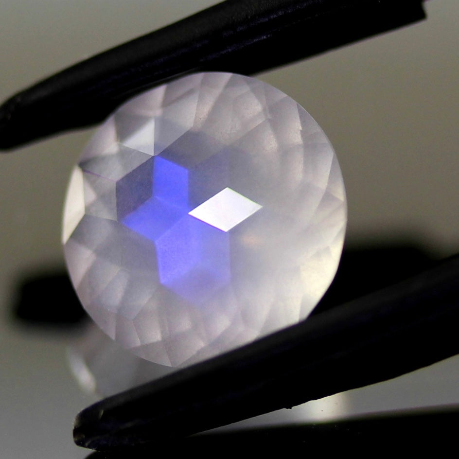 ゲオ先生の独自カット作品「キューブスターカット」ムーンストーン1.72ct ✨ 3/18 プレミア配信💎🌳⚡️