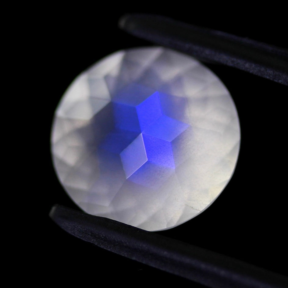ゲオ先生の独自カット作品「キューブスターカット」ムーンストーン1.72ct ✨ 3/18 プレミア配信💎🌳⚡️