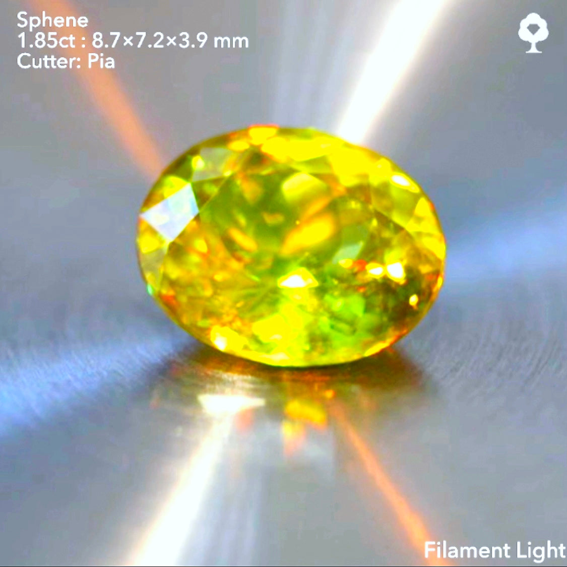 GTJ一押し‼️とまではいかないけど、普通に綺麗で価値あるグリーンスフェーン1.85ct✨ピアッちゃん作品💎再撮影必須案件につき今だけ特価