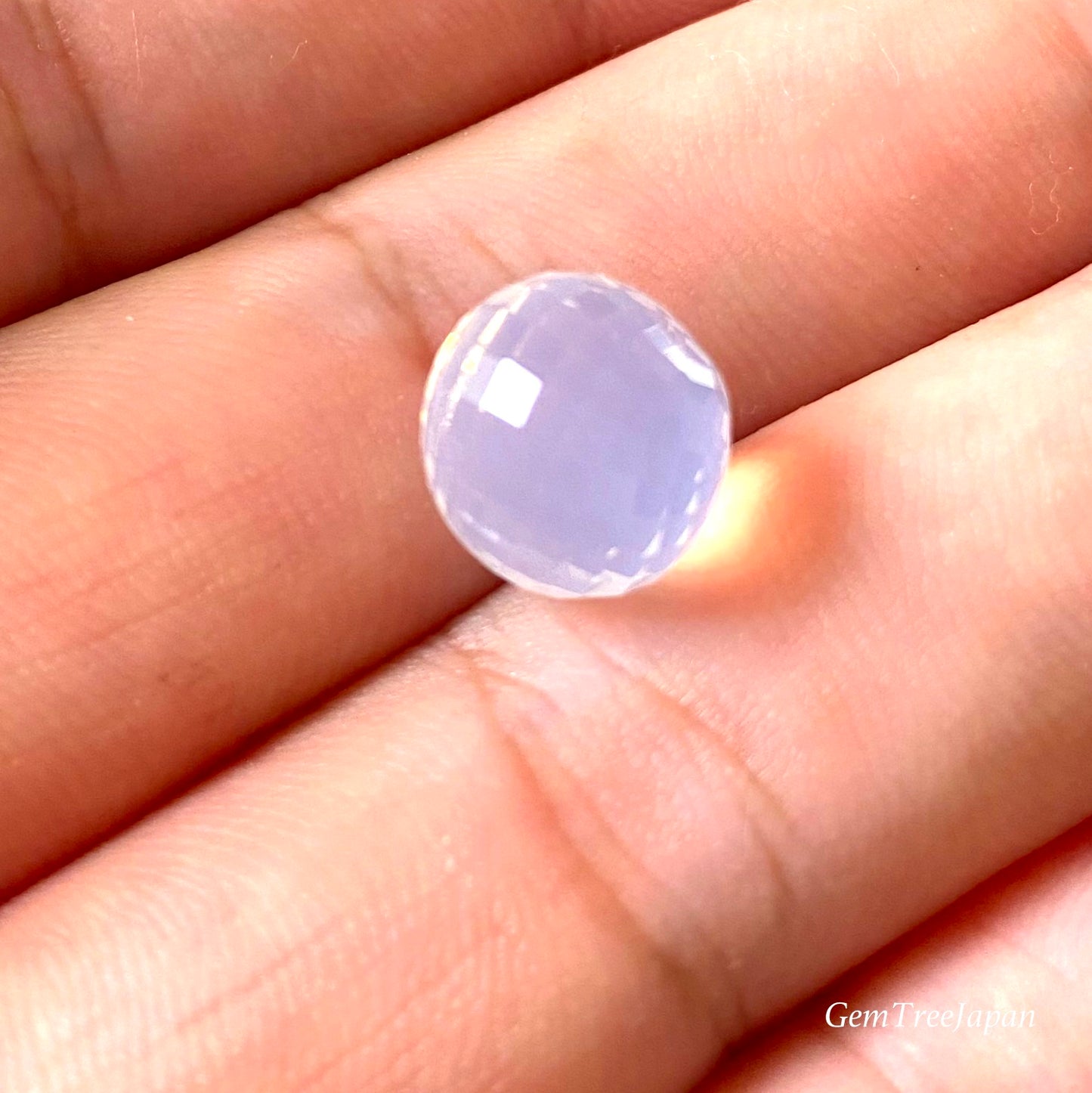芸術的なミラーボールカット✨ミルキークォーツ 10.64ct 師匠作品💎