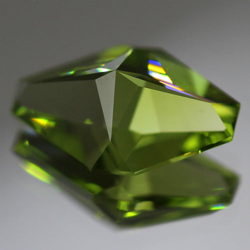 ゲオ先生作品特集「ファンシーカイトカット」パキスタンペリドット1.427ct✨ 3/21 プレミア配信💎🌳⚡️