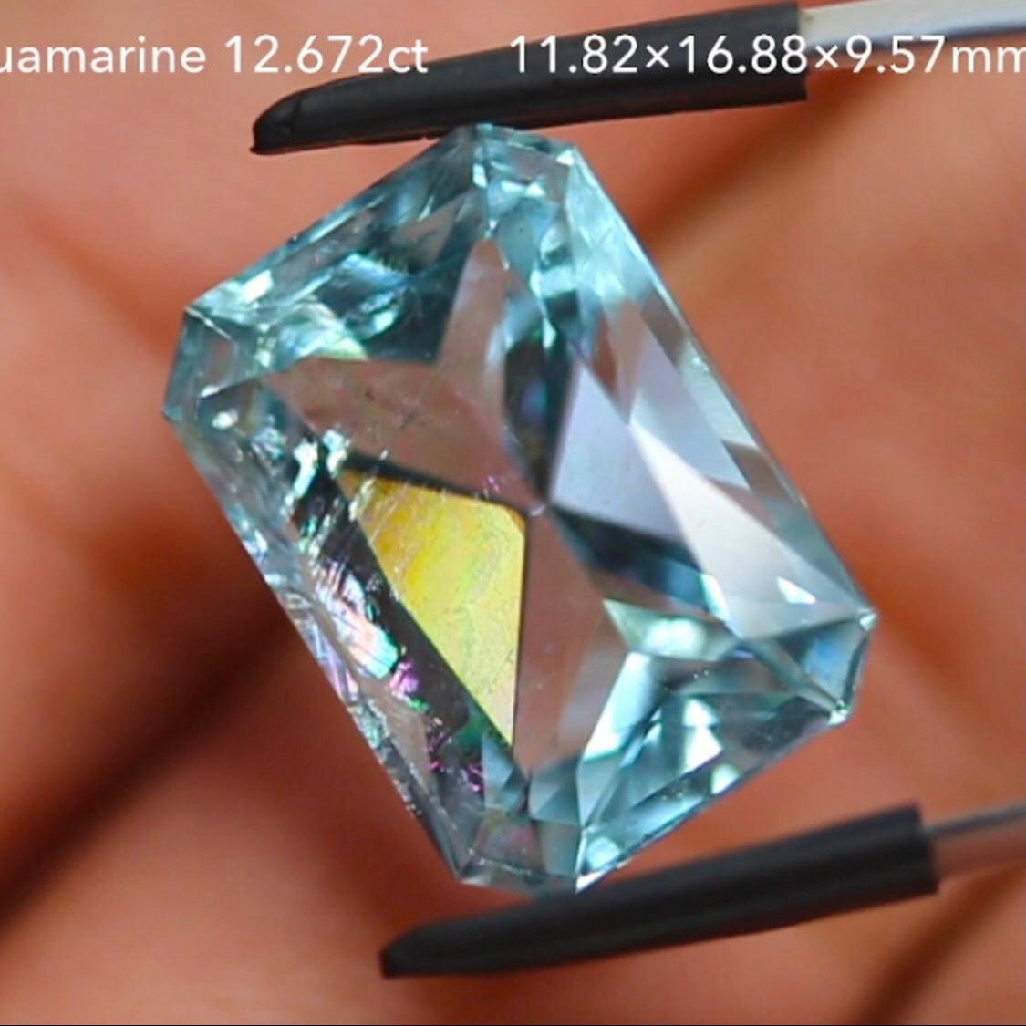【SOLD OUT】アクアマリン12.672ct💎 & ムーンストーン2.085ct🔮傑作2作品