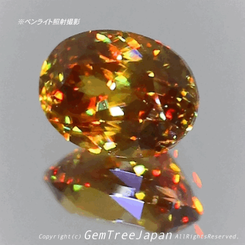【4連休特別オークション出品】マダガスカル産スフェーン0.51ct(12/18)✨ピアっちゃん作品💎23日「12時34分終了」となります⏰