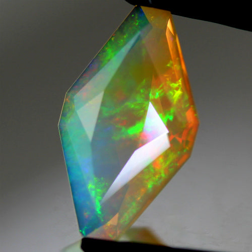 ゲオ先生作品特集「ファンシーカイトカット」エチオピアオパール1.61ct✨ 3/21 プレミア配信💎🌳⚡️