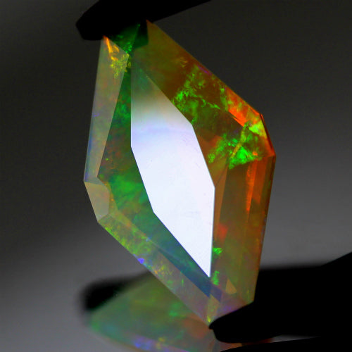 ゲオ先生作品特集「ファンシーカイトカット」エチオピアオパール1.61ct✨ 3/21 プレミア配信💎🌳⚡️