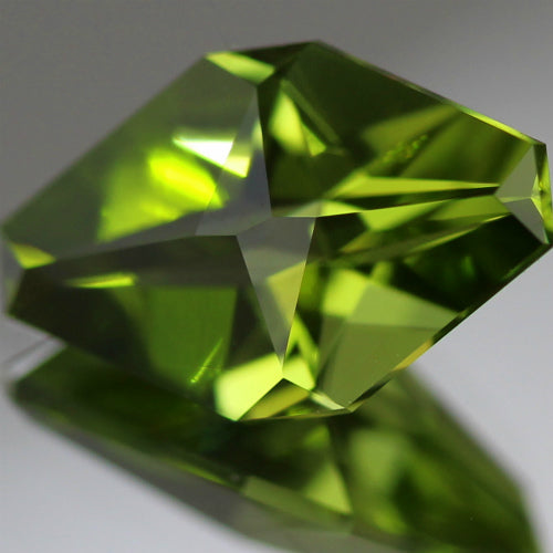 ゲオ先生作品特集「ファンシーカイトカット」パキスタンペリドット1.427ct✨ 3/21 プレミア配信💎🌳⚡️