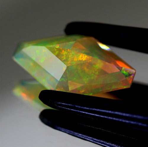 ゲオ先生作品特集「ファンシーカイトカット」エチオピアオパール1.61ct✨ 3/21 プレミア配信💎🌳⚡️