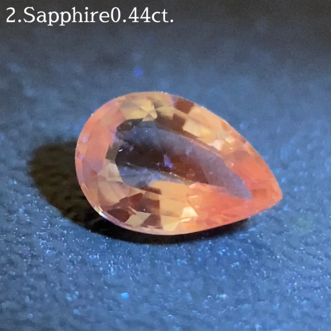 ご当選者さま専用【No.2】ボープロイサファイア0.44ct