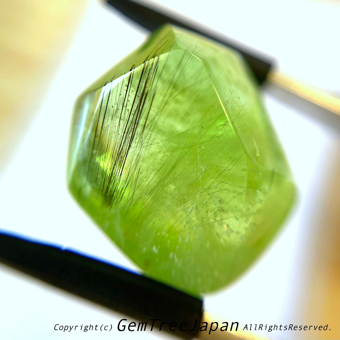 “進化形カット”パキスタンペリドット16.80ct🔮吉村作品(ゲオ先生監修)
