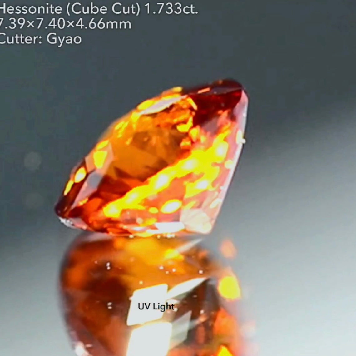 【交渉人ライブ、購入者専用】ヘソナイト 1.733 ct ラウンドキューブ ゲオちゃん作品★15ZB使用価格