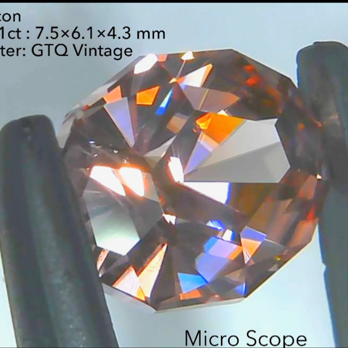 5年越しの新作発表✨貴重な美色のピンクジルコン1.61ct💎GTQヴィンテージ作品