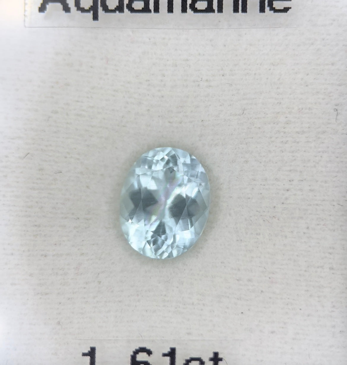 アクアマリン 1.61 ct ピアっちゃん作品 ユサコレ放出品🦐