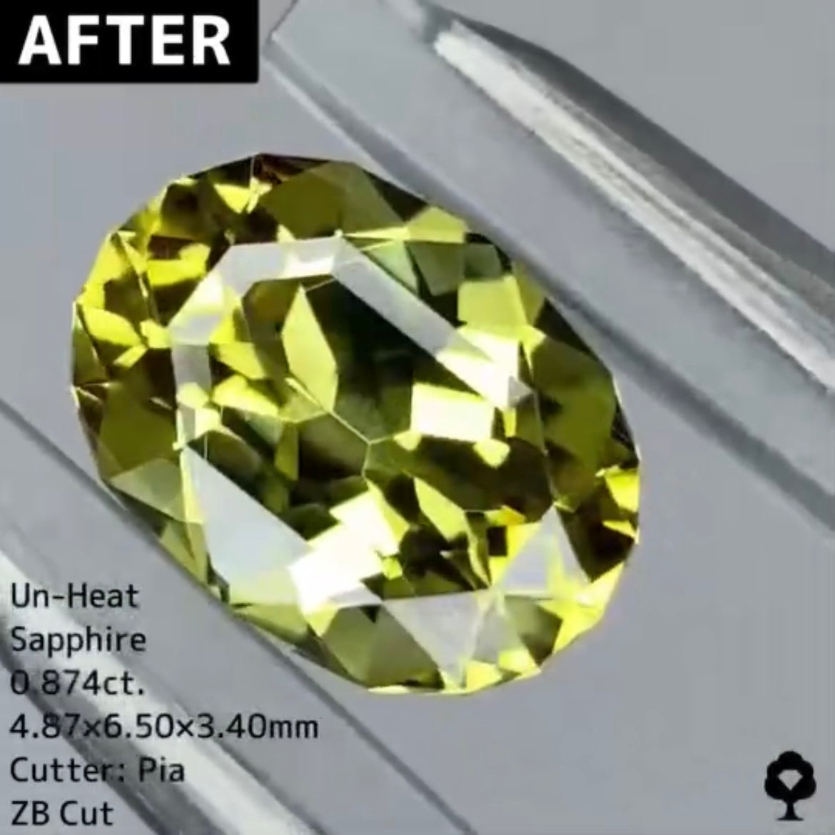 完成するまで特価【BEFORE宝石】ボープロイサファイア1.06ct.