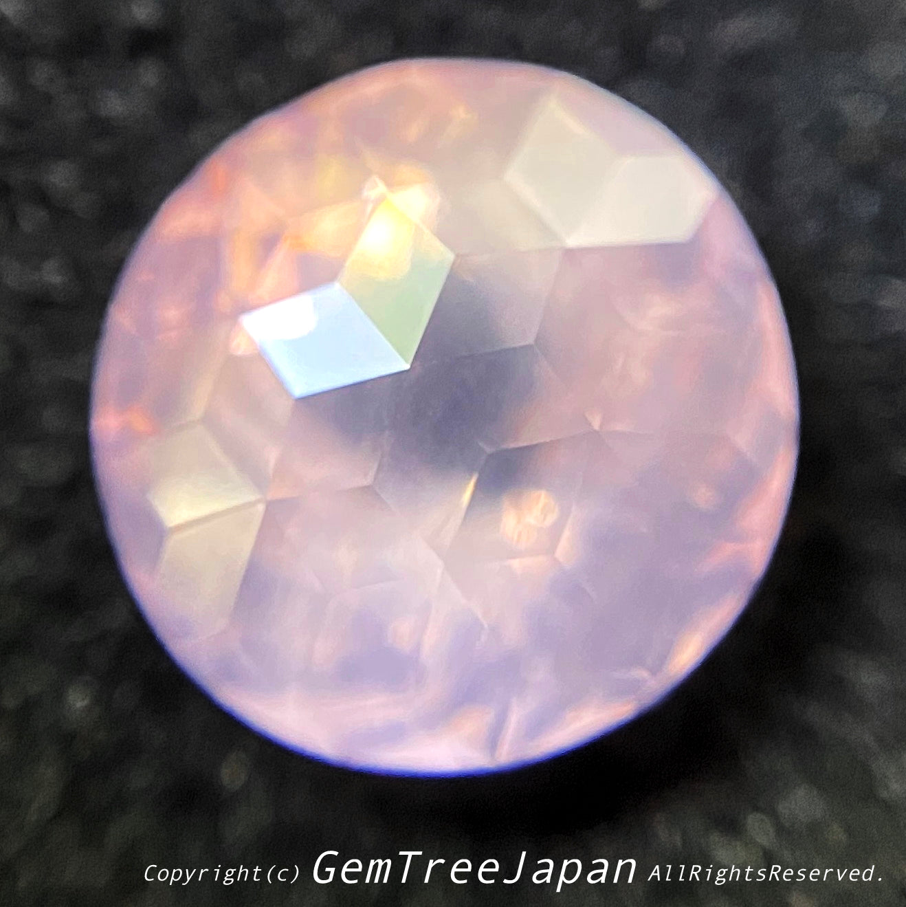 🍯『ラウンドキューブスター』カット⭐️激美しいローズクォーツ2.904ct💎ゲオ先生作品✨GW特別価格❗️❗️【5/1YouTubeライブご紹介作品】