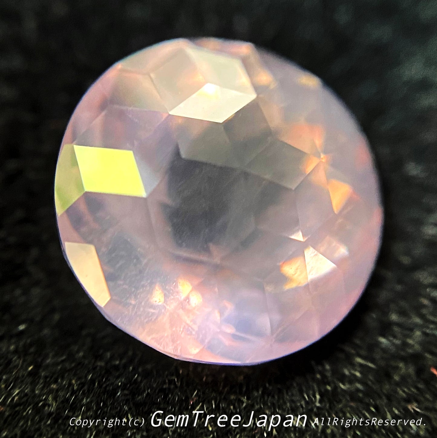 🍯『ラウンドキューブスター』カット⭐️激美しいローズクォーツ2.904ct💎ゲオ先生作品✨GW特別価格❗️❗️【5/1YouTubeライブご紹介作品】