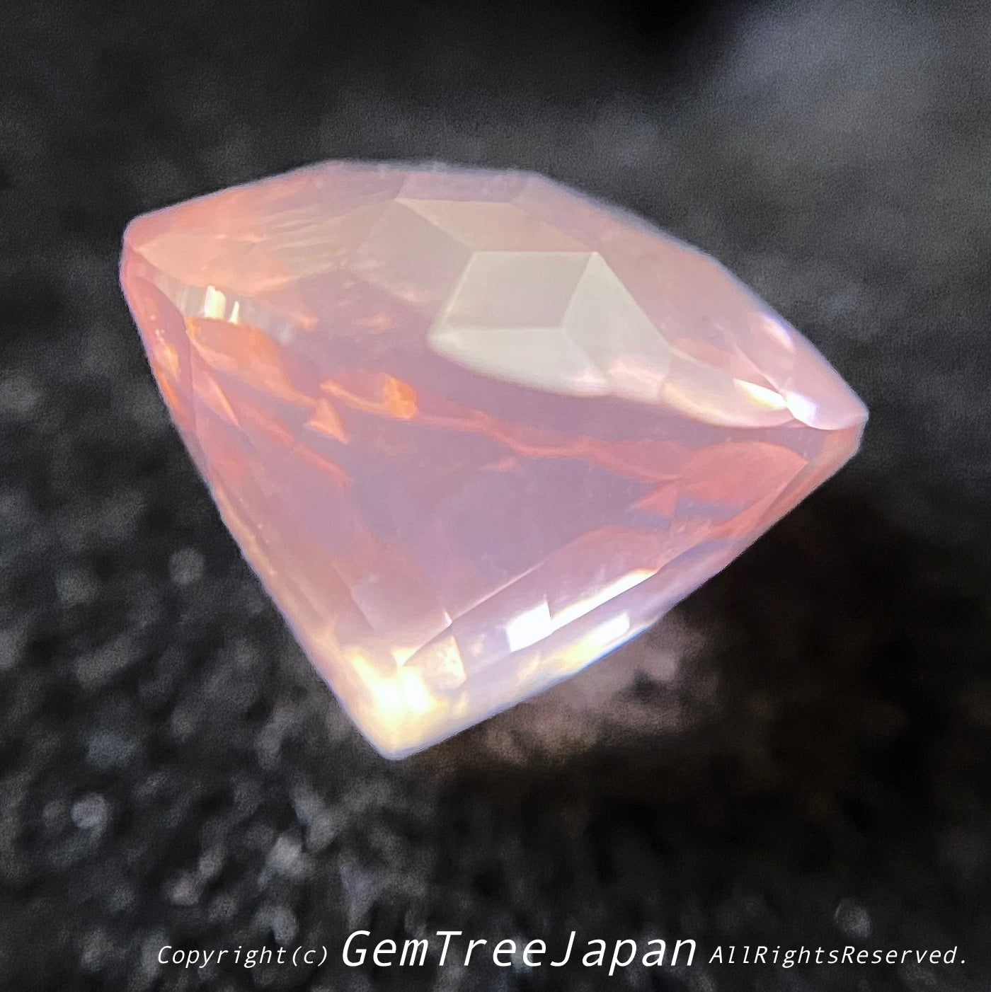 🍯『ラウンドキューブスター』カット⭐️激美しいローズクォーツ2.904ct💎ゲオ先生作品✨GW特別価格❗️❗️【5/1YouTubeライブご紹介作品】