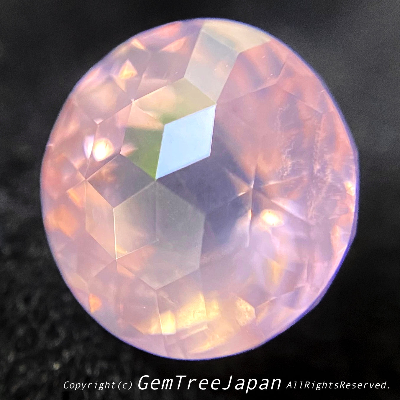 🍯『ラウンドキューブスター』カット⭐️激美しいローズクォーツ2.904ct💎ゲオ先生作品✨GW特別価格❗️❗️【5/1YouTubeライブご紹介作品】