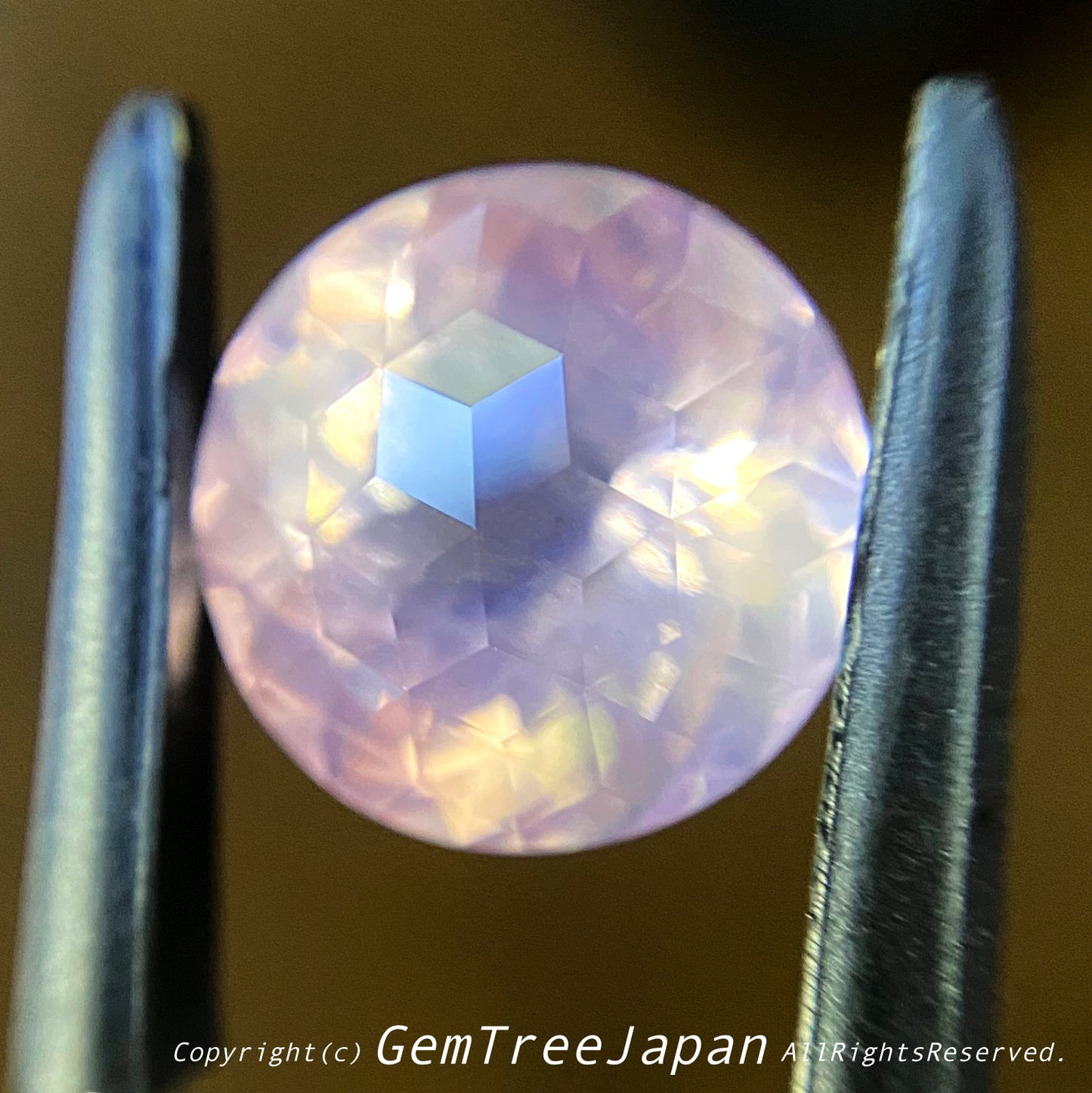 🍯『ラウンドキューブスター』カット⭐️激美しいローズクォーツ2.904ct💎ゲオ先生作品✨GW特別価格❗️❗️【5/1YouTubeライブご紹介作品】