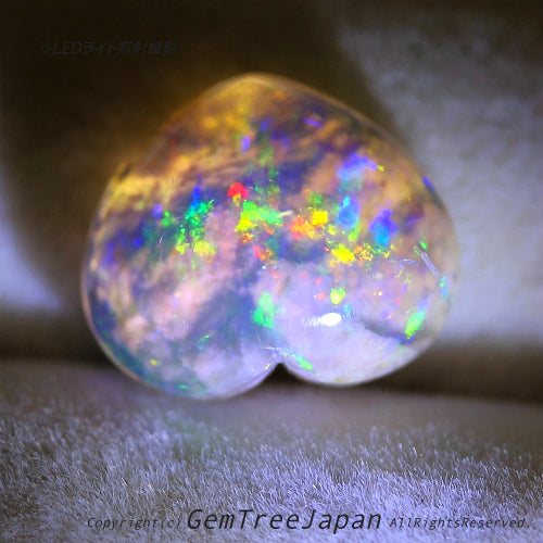 オパール博物館“超オモシロ”特別篇✨🌈オーストラリ産オパール2.99ct💎内部に広がる「モコモコ」がたまりません😍