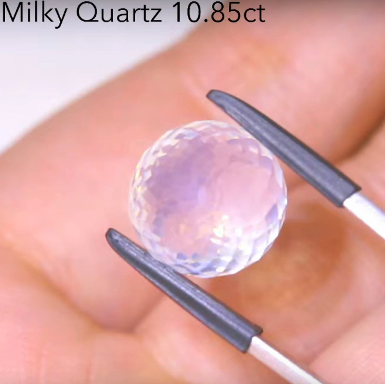 師匠作品ミルキークォーツ10.85ct🔮✨2/28Live配信作品