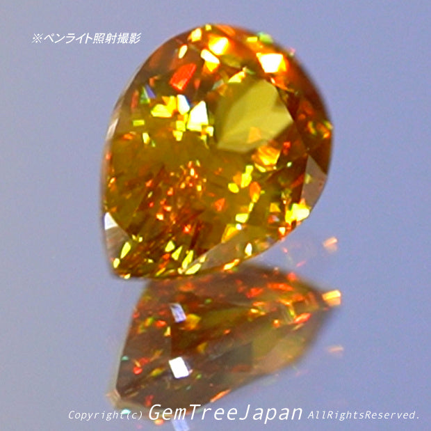 琥珀色に光輝くスフェーン0.79ct✨ピアッちゃん作品👍突如開催❗️GTJ名物【時短オークション】こちらはクーポンはごめんなさい🙏