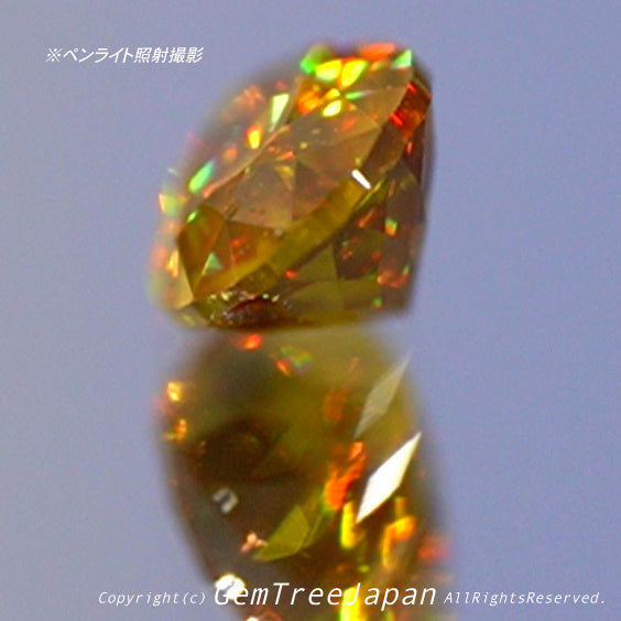 琥珀色に光輝くスフェーン0.79ct✨ピアッちゃん作品👍突如開催❗️GTJ名物【時短オークション】こちらはクーポンはごめんなさい🙏