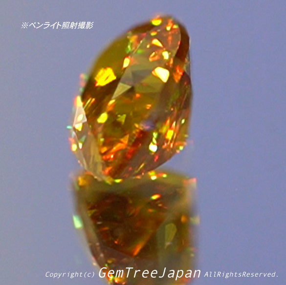 琥珀色に光輝くスフェーン0.79ct✨ピアッちゃん作品👍突如開催❗️GTJ名物【時短オークション】こちらはクーポンはごめんなさい🙏