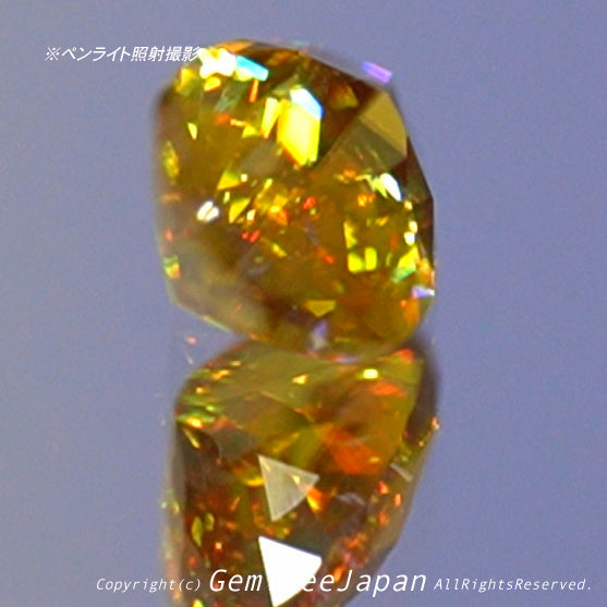 琥珀色に光輝くスフェーン0.79ct✨ピアッちゃん作品👍突如開催❗️GTJ名物【時短オークション】こちらはクーポンはごめんなさい🙏