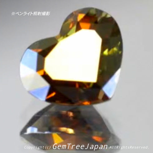 スフェーンにも似た“激シブ”カラーとゲオちゃんのカットが冴えるジルコン2.422ct👍【お問合せ一番乗り特価】