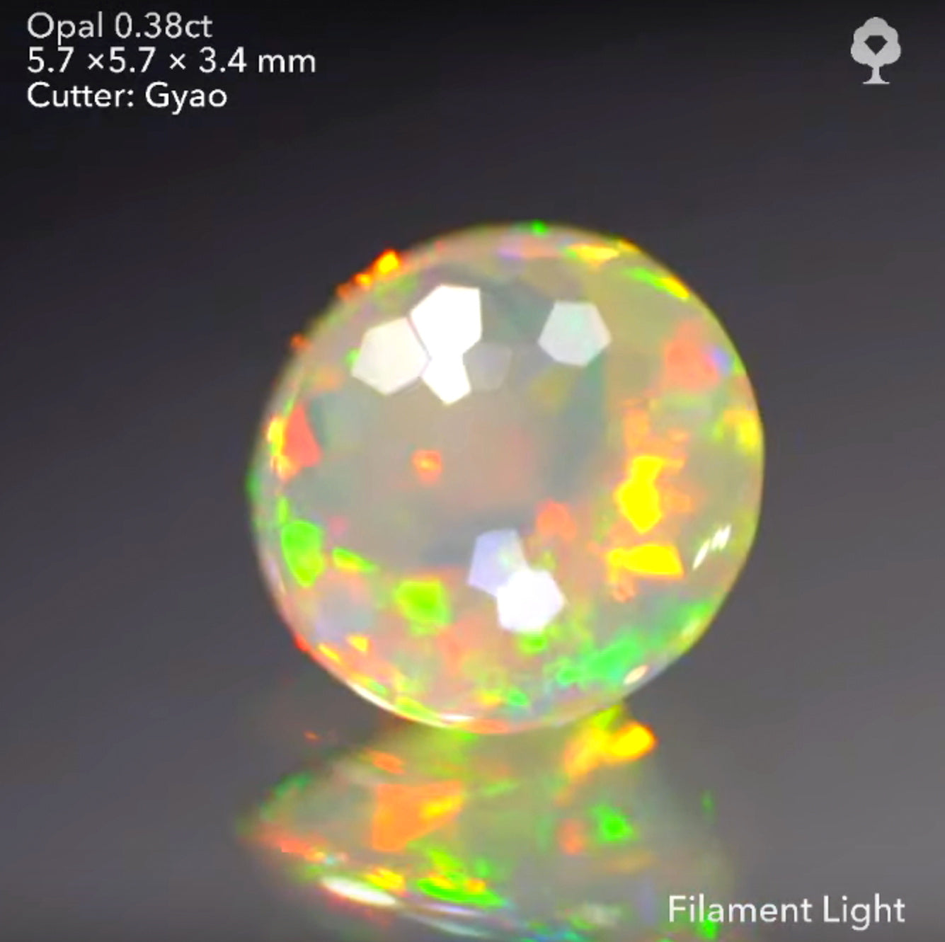 【SOLD OUT】異常なこだわりが詰まった逸品💎エチオピアオパール0.38ct✨ゲオちゃん作品(LIVE中のお問合せ一番乗り特価でのご紹介です)