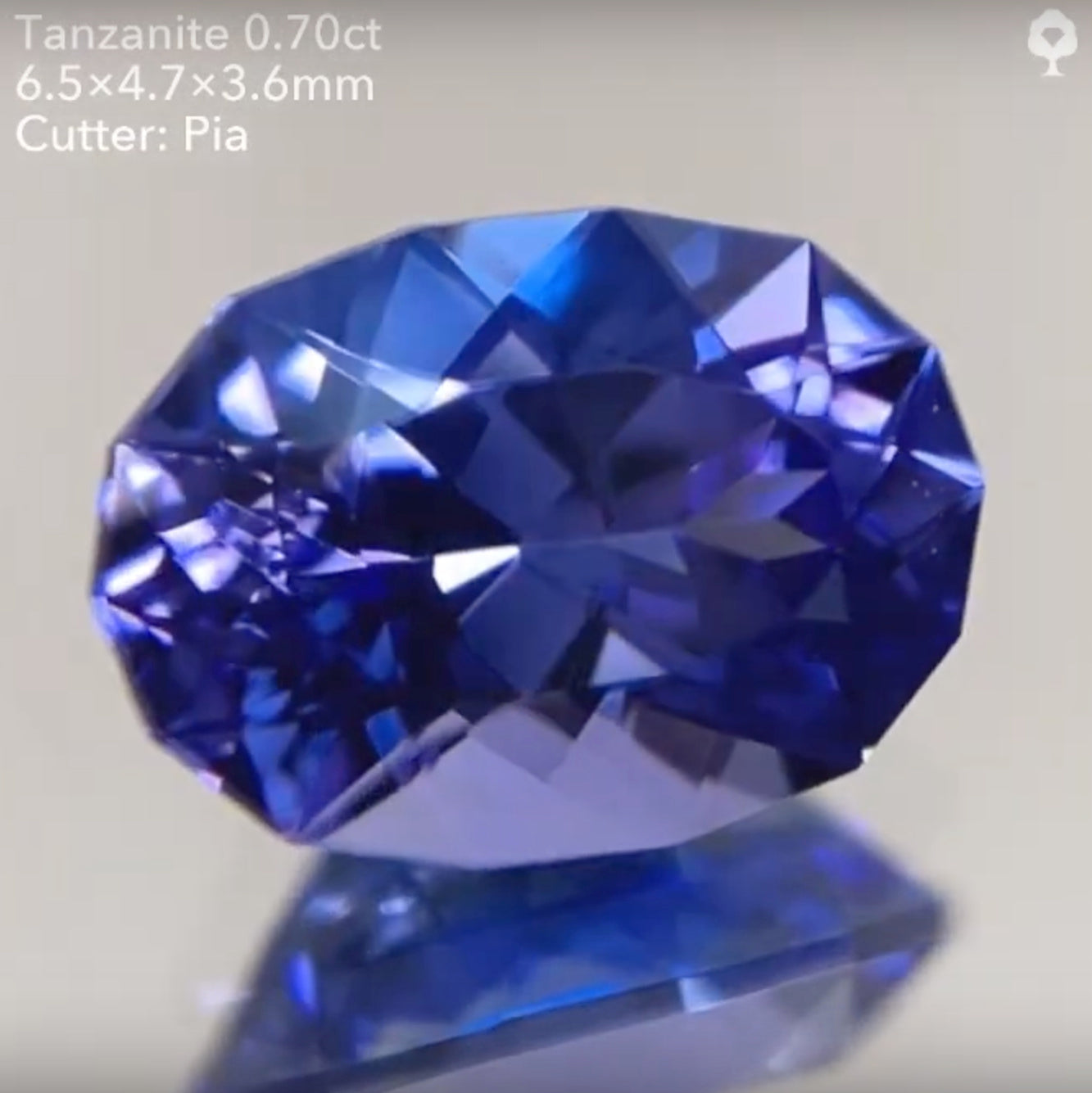 【SOLD OUT】ファンシーカットのタンザナイト0.70ct✨ピアッちゃん作品