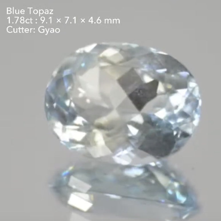 【SOLD OUT】ブルートパーズ1.78ct/ゲオちゃん作品 ★11/11ハラキリ1円オークションライブ★クーポンはごめんなさい🙇♂️