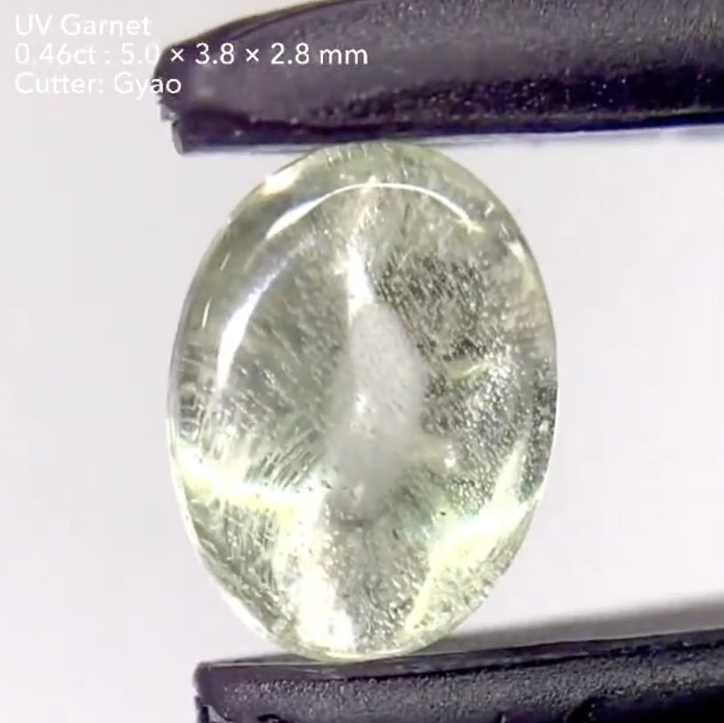 【SOLD OUT】UVガーネット0.46ct/ゲオちゃん作品 ★11/11ハラキリ1円オークションライブ★クーポンはごめんなさい🙇♂️