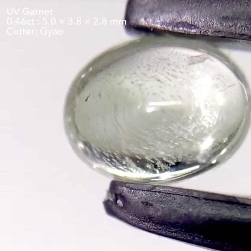 【SOLD OUT】UVガーネット0.46ct/ゲオちゃん作品 ★11/11ハラキリ1円オークションライブ★クーポンはごめんなさい🙇♂️