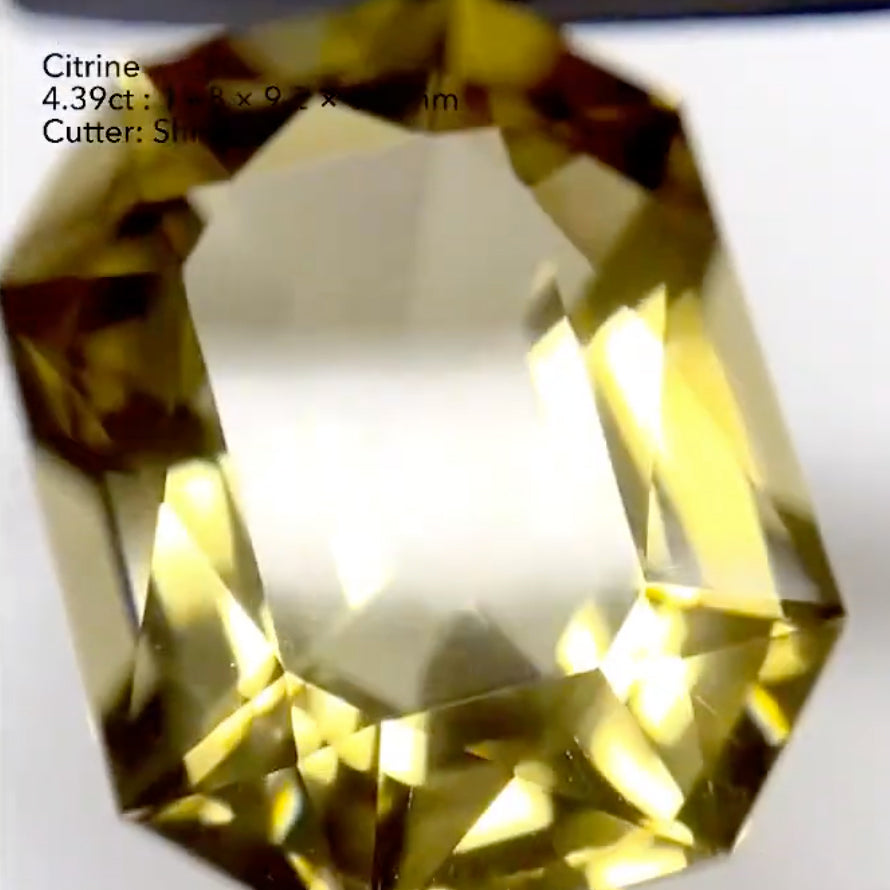 【SOLD OUT】シトリン4.39ct/師匠作品 ★11/11ハラキリ1円オークションライブ★クーポンはごめんなさい🙇♂️