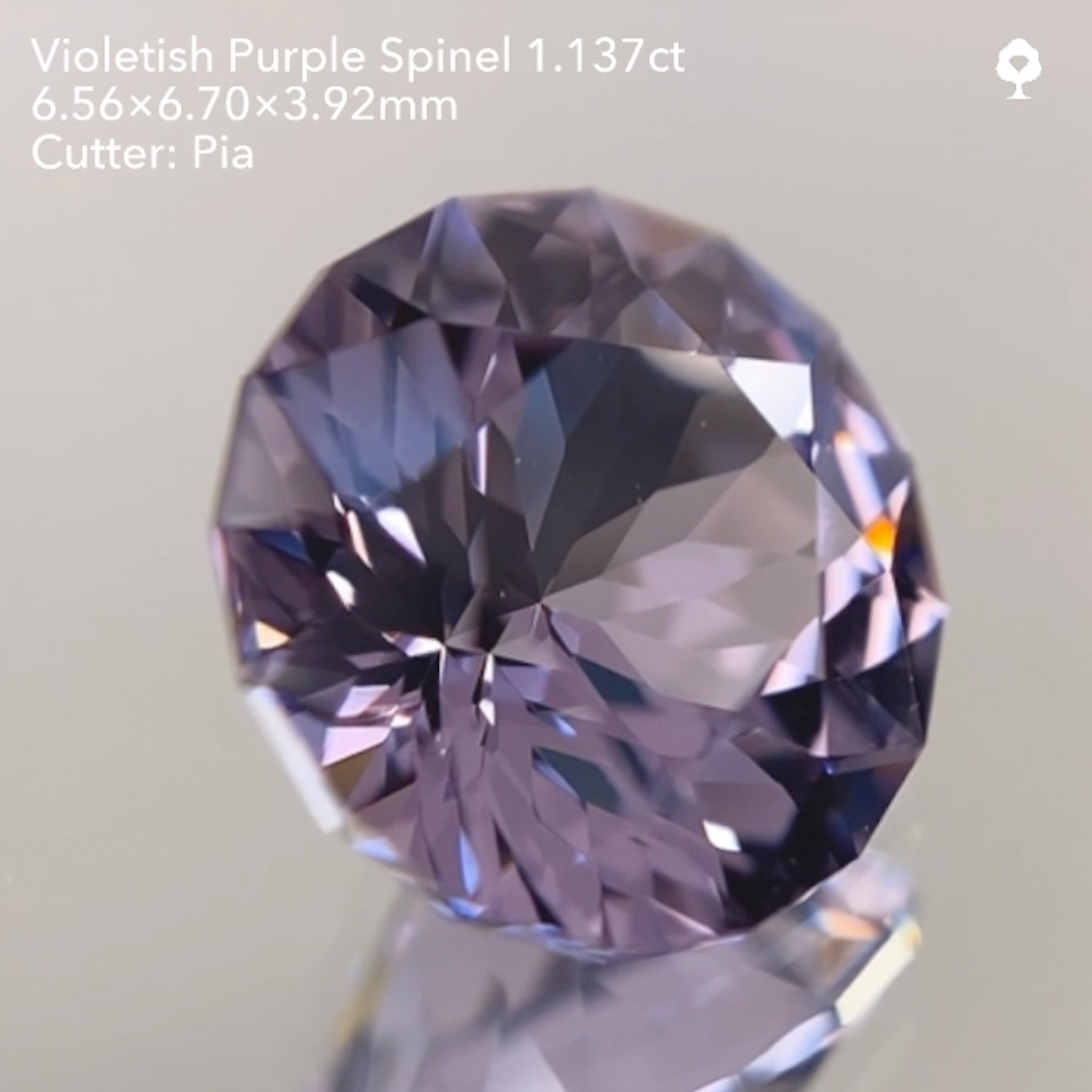 スピネル1.137ct ピアッちゃん作品 11/14ライブ配信作品