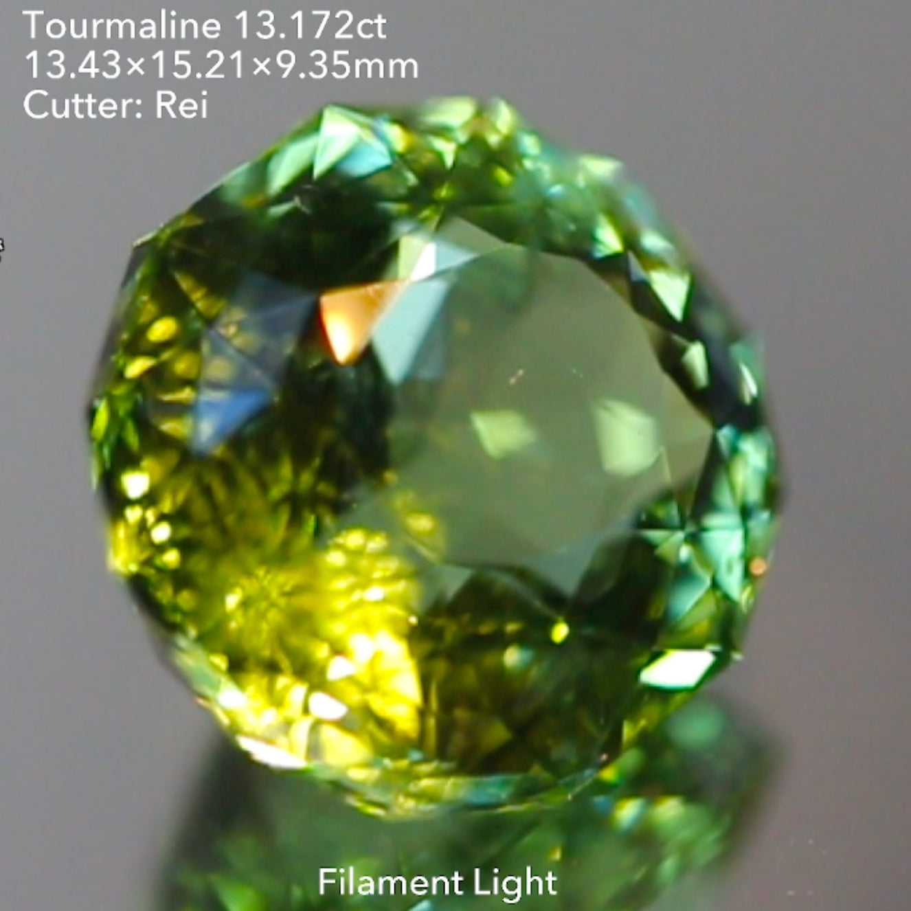 【SOLD OUT】トルマリン13.172ct レイちゃん作品 11/14ライブ配信作品