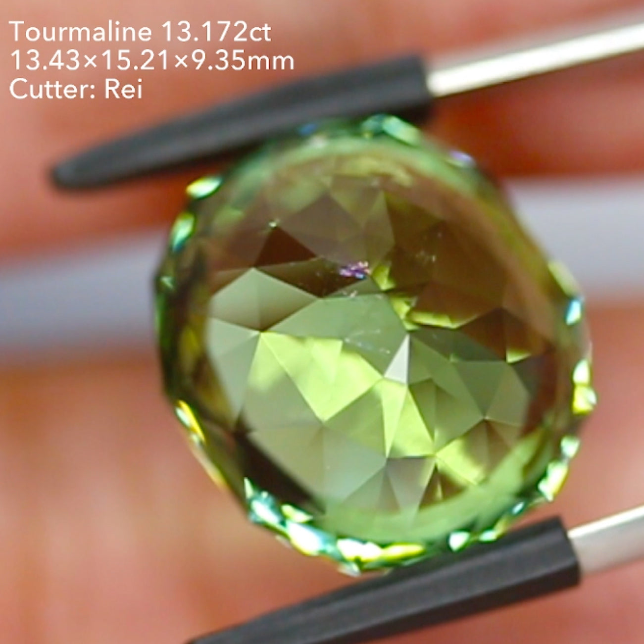 【SOLD OUT】トルマリン13.172ct レイちゃん作品 11/14ライブ配信作品