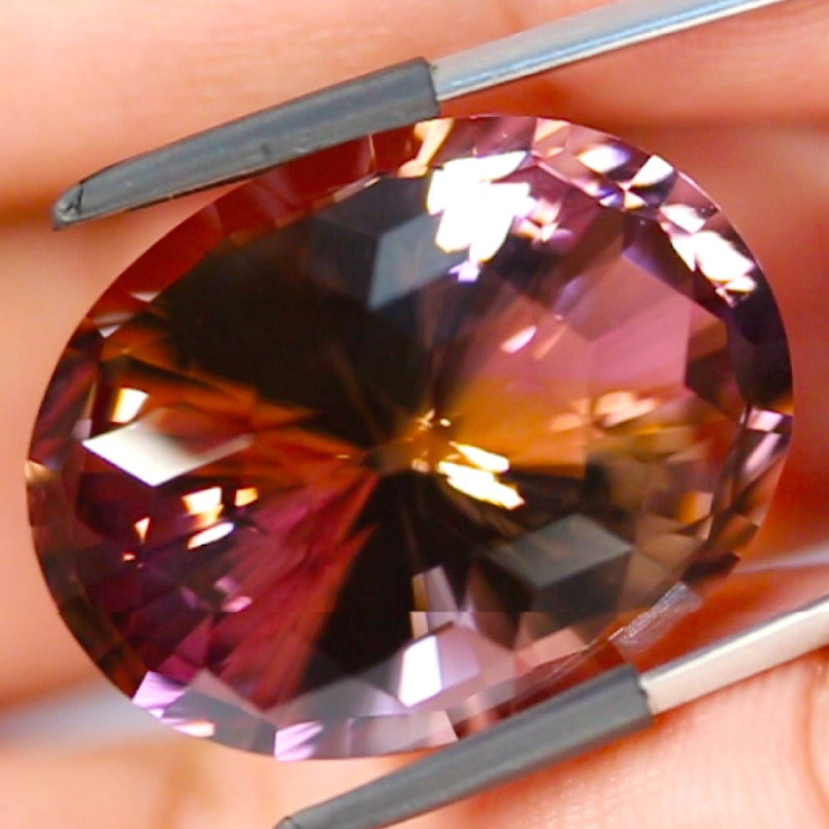 【お客さま専用】キューブスターアメトリン38.328ct ゲオちゃん作品 11/14ライブ配信作品