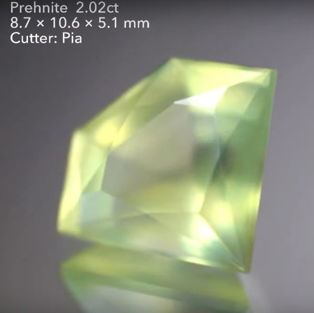 【SOLD OUT】宝石形プレナイト2.02ct✨ピアッちゃん作品💎お問合せ一番乗り特価でご紹介です♪