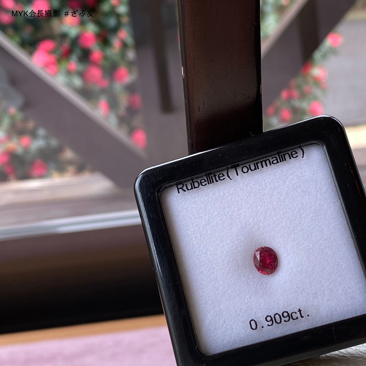 ルベライト 0.909ct ピアッちゃん作品✨ 3/4 15:00~Live配信商品💎🌳⚡️